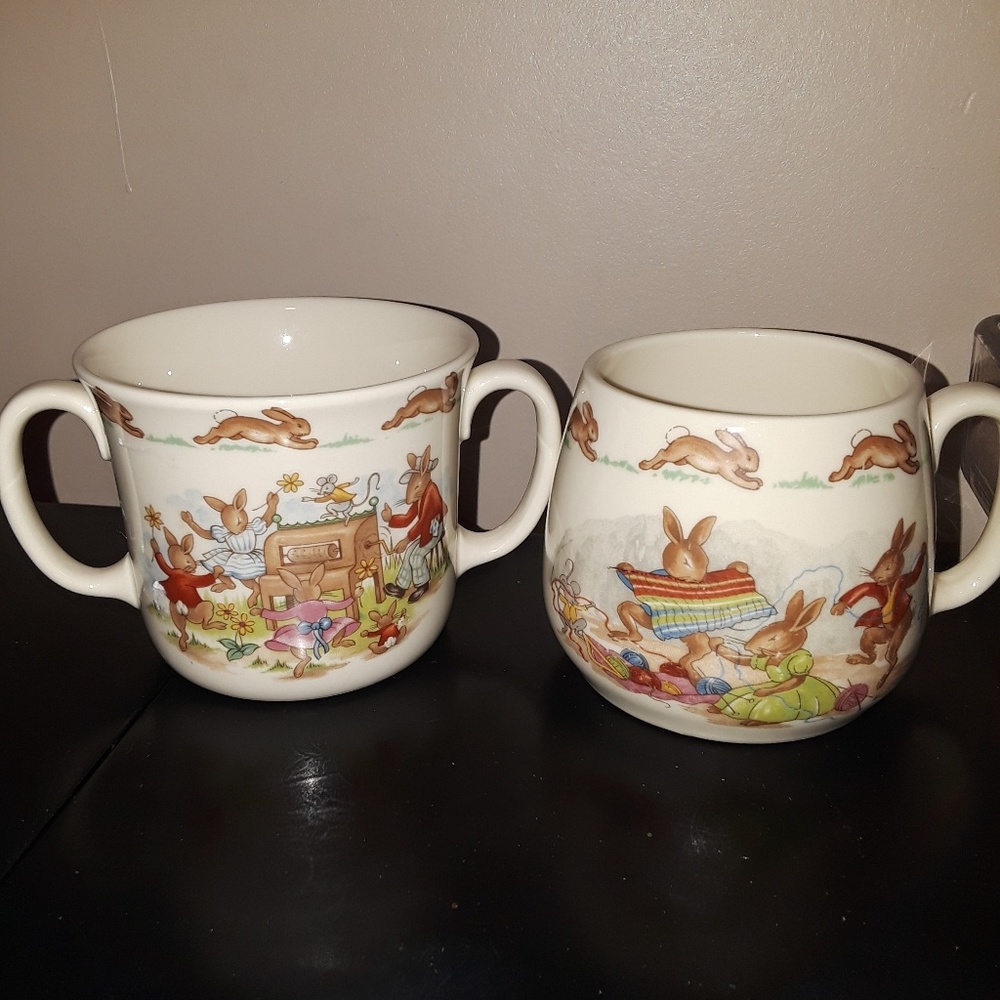 Bunnykins mugs
